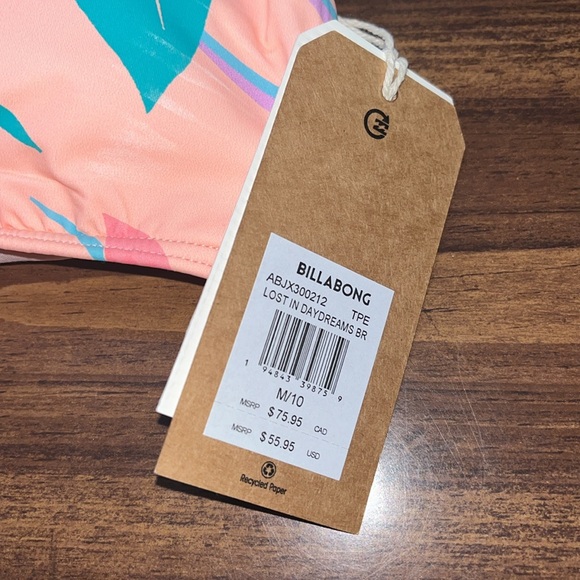 👙NWT Billabong Bralette Bikini Top👙 size M - Picture 2 of 7